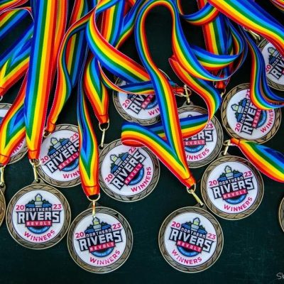 Norther Rivers Revolt Skating Medals -PHOTO CREDIT Skate by StiTCH